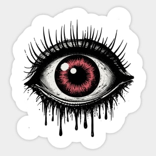 THE EYE HORROR Sticker